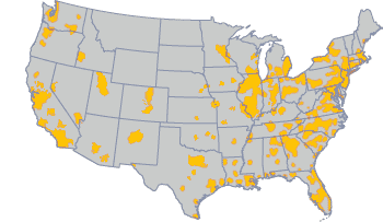 Mobitex Wireless Coverage