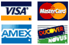 Merchant Equipment Store Credit Card Logos